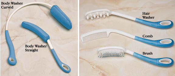Istivetech Body Care Long Handle Brush 14 In Body Care Short Handle Comb 12 In