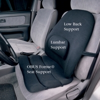 OBUSFORME Backrest Support Driver's Seat Cushion with Heat and Massage –  SIG Orthopaedic