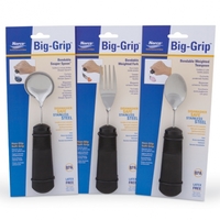 Big Grip Adaptive Eating Utensils - North Coast Medical