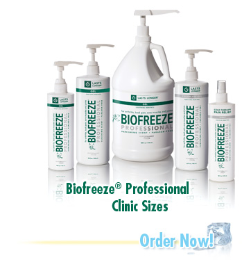 Biofreeze Professional Clinic Sizes, Order Now!