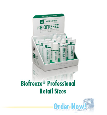 Biofreeze Professional Retail Sizes, Order Now!