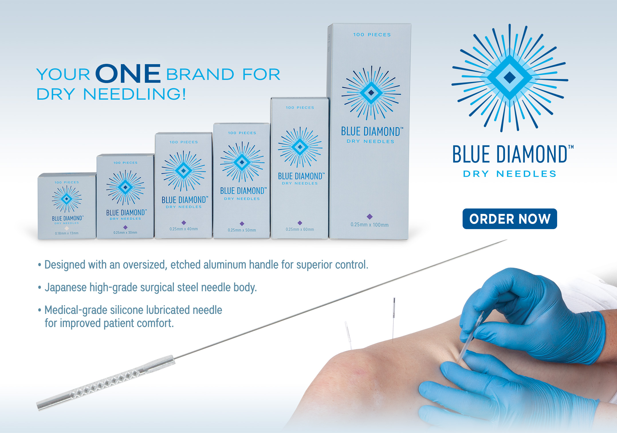 Blue Diamond Dry Needles
